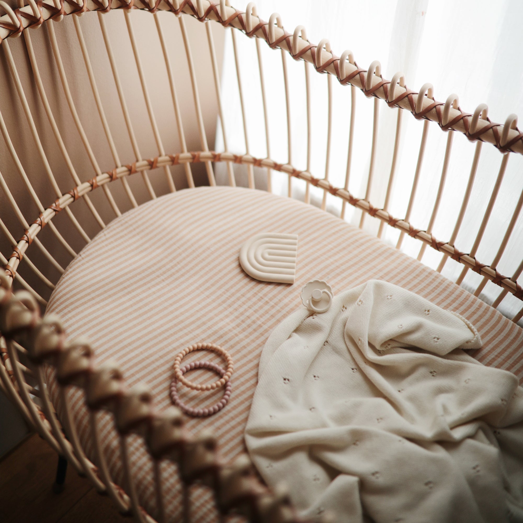 Image of Extra Soft Muslin Crib Sheet